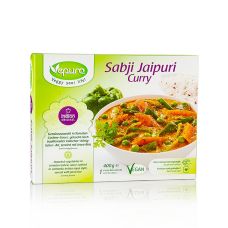 Sabji Jaipuri Curry - Gemüseauswahl Tomate Cashew Sauce mit Jeera Reis, TK, 400 g