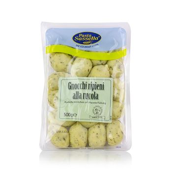 Gnocchi alla Rucola, mit Ricotta-Rucolafüllung  Sassella, 500 g