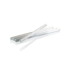 Glas-Trinkhalme (Borosilicat), gerade, ø8mm (1,1mm Wand), 15cm, 10 St