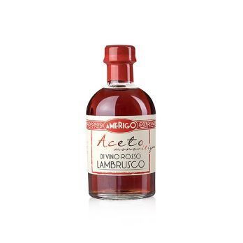 Aceto di Vino Rosso Lambrusco, Rotweinessig, Amerigo, 250 ml