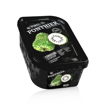 Püree - Soursop / Stachelannone, mit Zucker, TK, 1 kg