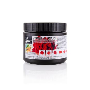 Sosa Lebensmittelfarbe Natürlich, Puder, Rot, fett- & wasserlöslich (37899), 200 g