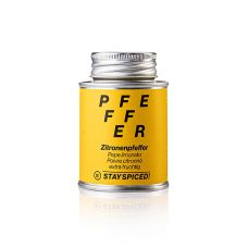 Stay Spiced! Zitronenpfeffer extra fruchtig, Gewürzzubereitung, Streudose, 70 g