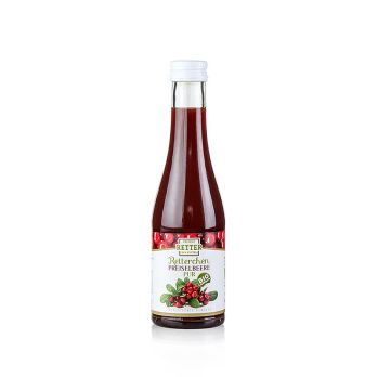 Preiselbeersaft, 100% Direktsaft, Obsthof Retter, BIO, 190 ml