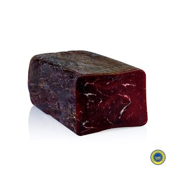 Bündner Fleisch, g.g.A., luftgetrocknetes Rindfleisch aus der Schweiz, ca.1.000 g