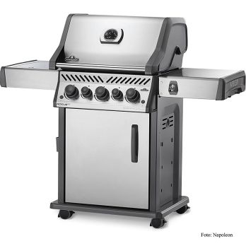 Napoleon Gasgrill Rogue SE 425, Edelstahl, 4 Brenner + SIZZLEZONE, 1 St