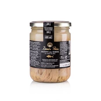 Weißer Thunfisch Bonito del Norte Rückenfleisch Olivenöl, RAMON PEÑA GOLD, 400 g