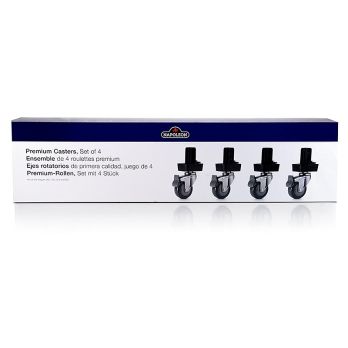 Napoleon Räder Heavy Duty Lenkrollen-Nachrüstsatz für Grill Rogue, 4 St