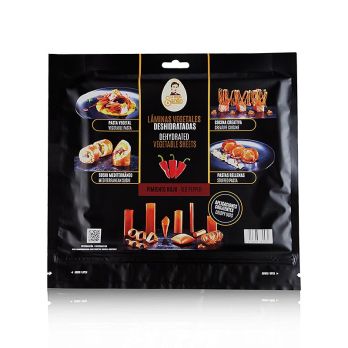 Vegetarisches Esspapier Paprika, La Cocina de Senén, 110 g, 10 Blatt