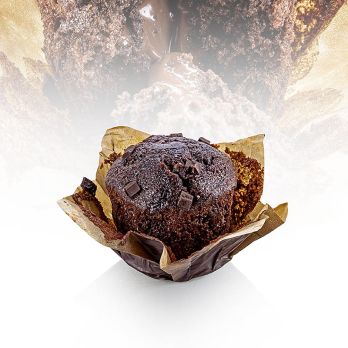 Muffins, triple Schokolade, gefüllt, beldessert, TK, 2,1 kg, 20 x 105g