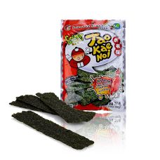 Taokaenoi Crispy Seaweed Sriracha, Algen Chips mit Chilisaucengeschmack, 32 g