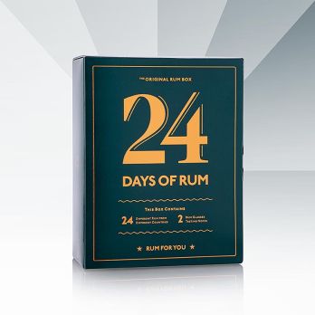 Adventskalender 24 Days of Rum, Edition grün, 480 ml, 24 x 20ml
