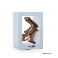 Oster Hase Rock Rabbit, dunkle Schokolade 72%, 15cm, Michel Cluizel, 150 g