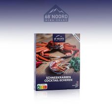 Schneekrabbenfleisch Cocktail Scheren, gekocht, halb geschält, 68°Noord, TK, 400 g