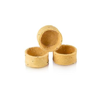 Snack Tartelettes Vegan Quinoa, Ø32x16mm h, La Rose Noire, 1,05 kg, 210 St