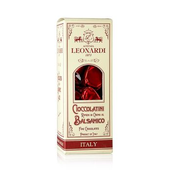 Chioccolatini Balsamico - Schokoladenpralinen mit Balsamessig, Leonardi, 250 g
