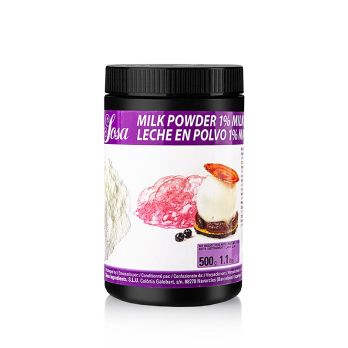 Sosa Pulver - Milch 1% Fett (Magermilch / Fettarm) (44213), 500 g