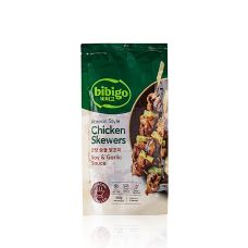 Hühnerspieße Korean Style, Soja & Knoblauch Sauce, Bibigo, TK, 180 g, 3 St