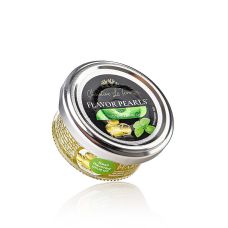 Perles D´Huile - Olivenölkaviar mit Basilikum, Perlen aus Olivenöl (spherical), 45 g