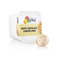 Delikat - White Chocolate Pumpkin Spice Milcheis, TK, 2,5 l