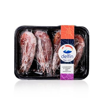 Tiefseegarnele Carabinieros, ganz, HOSO, TK, 400 g, ca.4 St