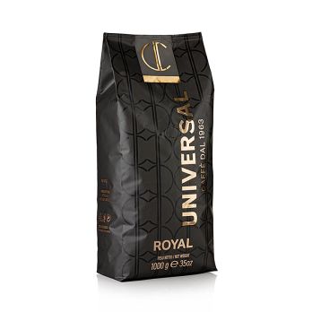 Kaffee - Universal Royal, Arabica & Robusta, ganze Bohnen, 1 kg