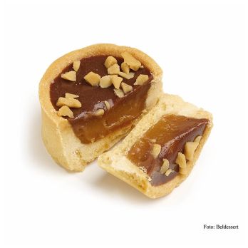 Desserttartelettes mit Salzkaramellfüllung, TK, 960 g, 48 St