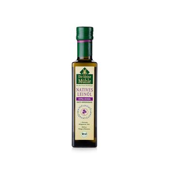 Leinöl, nativ, kaltgepresst, Die kleine Mühle, BIO, 250 ml