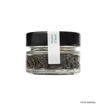 Riofrío Kaviar Essence, Körnergröße über 3mm, Naccarii, ohne Konservierungsstoffe, Spanien, BIO, 30 g