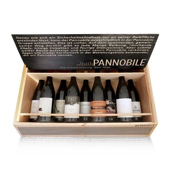 2021 Pannobile Matchbox, 9 Sammler-Rotweine, trocken, 6,75 l, 9 x 750ml
