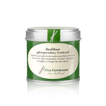 Basilikum, gefriergetrocknet, Altes Gewürzamt, 6 g