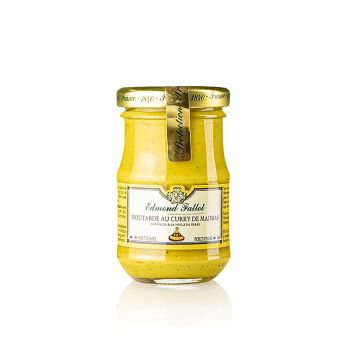 Fallot - Senf, fein, mit Curry Madras, scharf, 100 ml