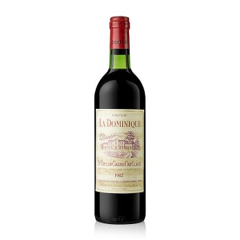 Chateau La Dominique 1982 1.Cru Classé Bordeaux, k.A. % vol. , 93 PP , 750 ml