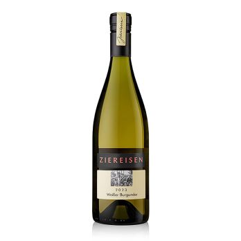 2023er Weißburgunder Landwein, trocken, 13,5 % vol., Ziereisen, 750 ml