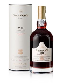Graham´s - 20 Years old Tawny Port, Portwein, 20 % vol., Präsentverpackung, 750 ml