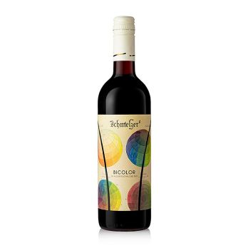 Bicolor Cuvée, Rotweincuvee, trocken, 11,5 % vol., Georg Schmelzer, BIO, 750 ml