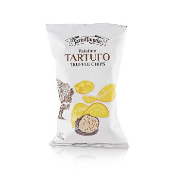 TARTUFLANGHE Trüffelchips, Kartoffelchips m. Sommertrüffel (tuber aestivum), 100 g