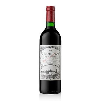 Chateau Le Gay 1989er Rotwein trocken AC Pomerol (RARITÄT) 95 WS, 750 ml