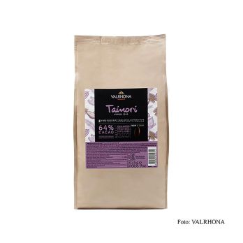 Valrhona Tainori Grand Cru, Couverture, Callets, 64% Kakao, Dom. Republik, 3 kg