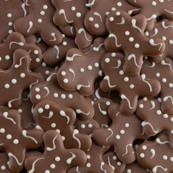 Schokoaufleger Gingerbread couple, Dobla (77214), 280 g, 200 St