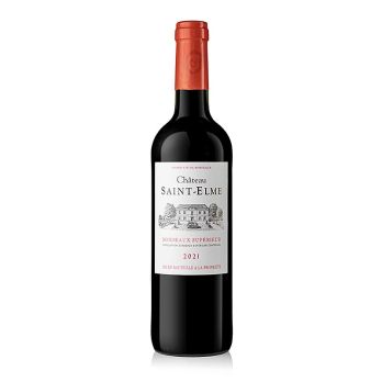 Chateau Saint-Elme 2021er Rotwein, trocken, 123 % vol., AOC Bordeaux Superieur, 750 ml