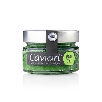 Cavi-Art® Algen-Kaviar, Wasabi-Geschmack, vegan, 100 g