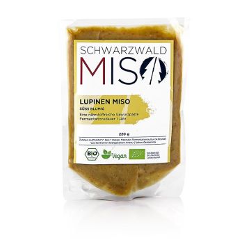 Miso Lupine, süss blumig, Schwarzwald Miso, BIO, 220 g