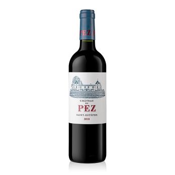 Château de Pez 2018, Cru Bourgeois St. Estephe,, 14,5 % vol., 92 WS    , 750 ml