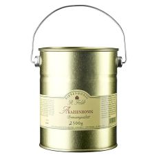 Akazien-Honig, leicht goldfarben, flüssig, zart-lieblich, gut zum Süßen, 2,5 kg