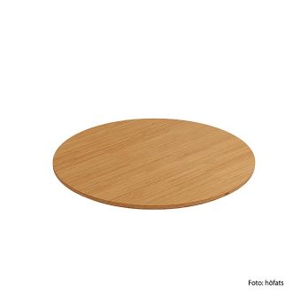 Auflagebrett BOWL 70, Bambusmassivholz, höfats, 1 St