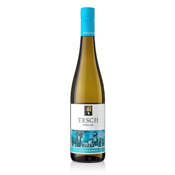 2021er Königsschild Riesling, trocken, 12,5 % vol., Tesch (Kapsel blau), 750 ml