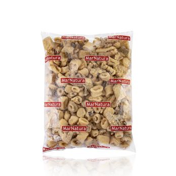 Chipirones, kleine Tintenfischstücke, mehliert, frittiert, Calamar, TK, 1 kg