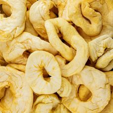 Apfel Ringe, getrocknet, geschwefelt, 1 kg