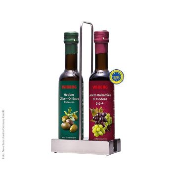 Wiberg Essig Öl Menage, mit Nativen Olivenöl & Aceto Balsamico g.g.A., 500 ml, 2 x 250ml